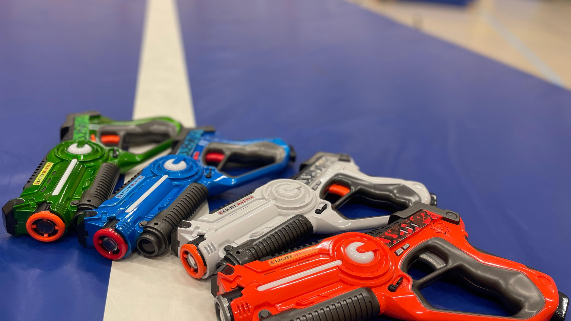 Lasergamen kinderfeestje Sportbedrijf Raalte