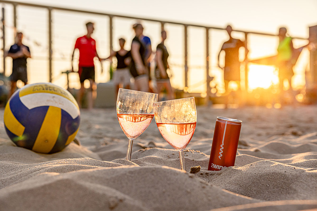 Beach & Burgers groepsuitje bij Tijenraan in Raalte